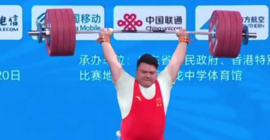 举重冠军之乡后继有人！桂林临桂籍运动员梁敏华获全运会举重项目男子109公斤以上级亚军