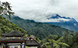 暮冬再登北帝山