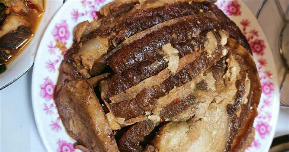 年夜飯，媽媽的扣肉