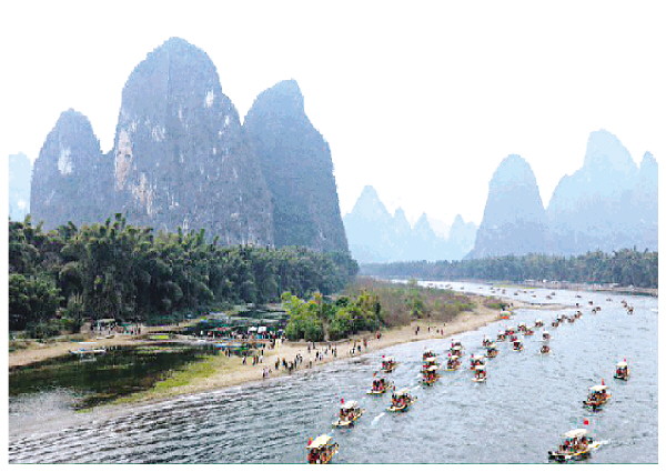 春节假期 阳朔文旅市场热力十足