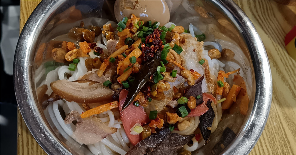 曬一曬俺家附近的大墟米粉鋪