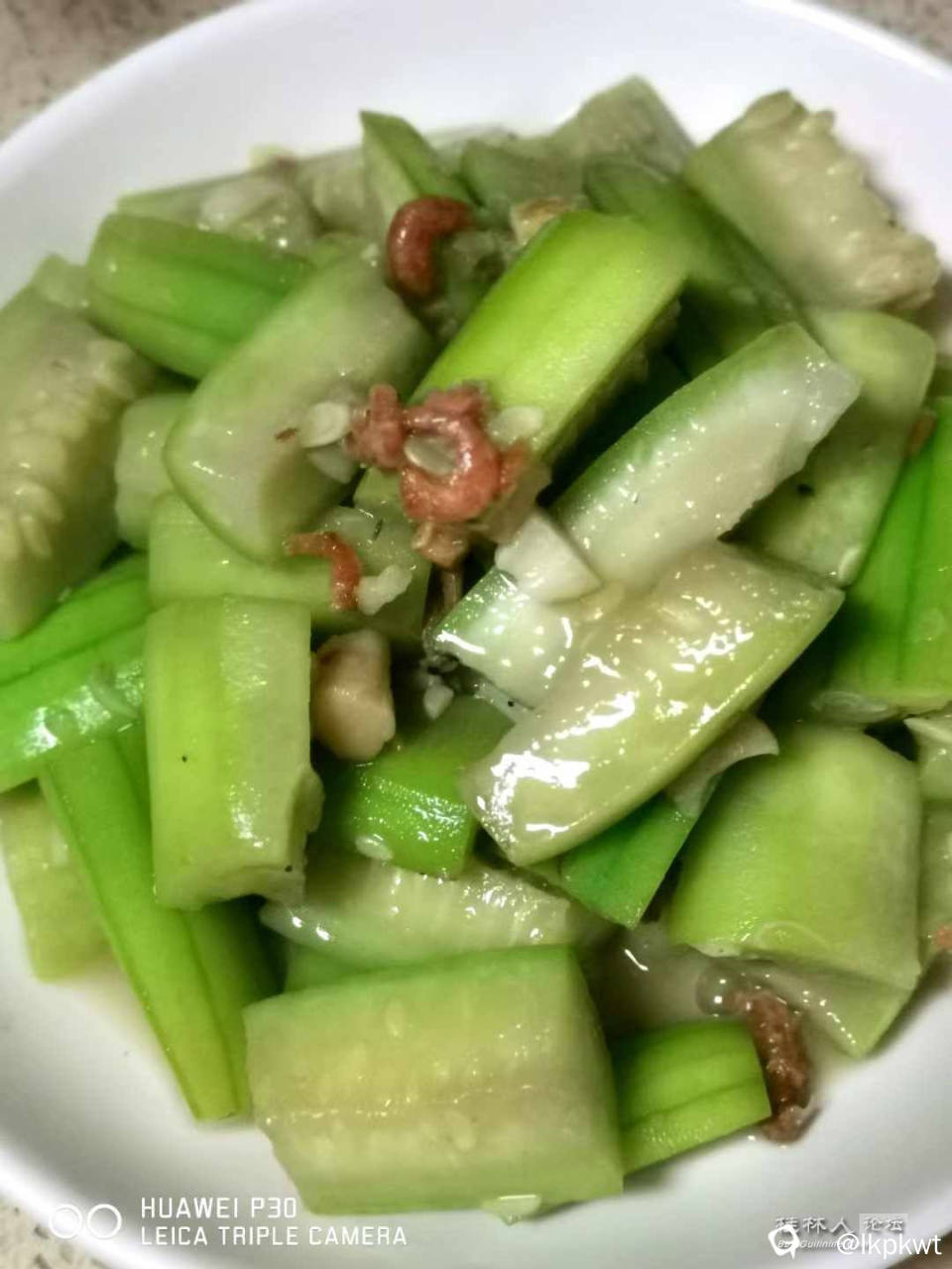 瑶柱海米炝秋瓜