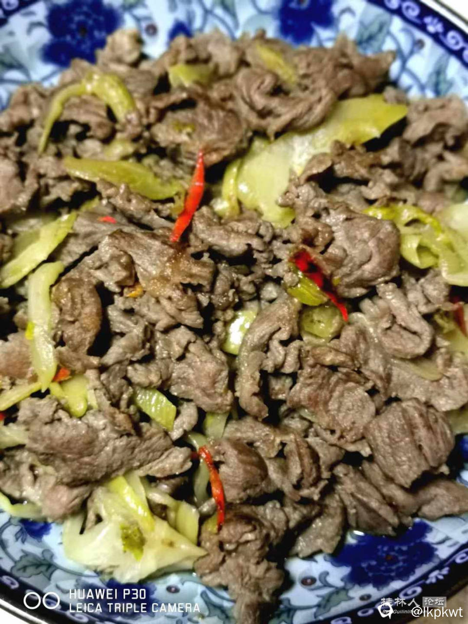 潮汕咸菜炒牛肉