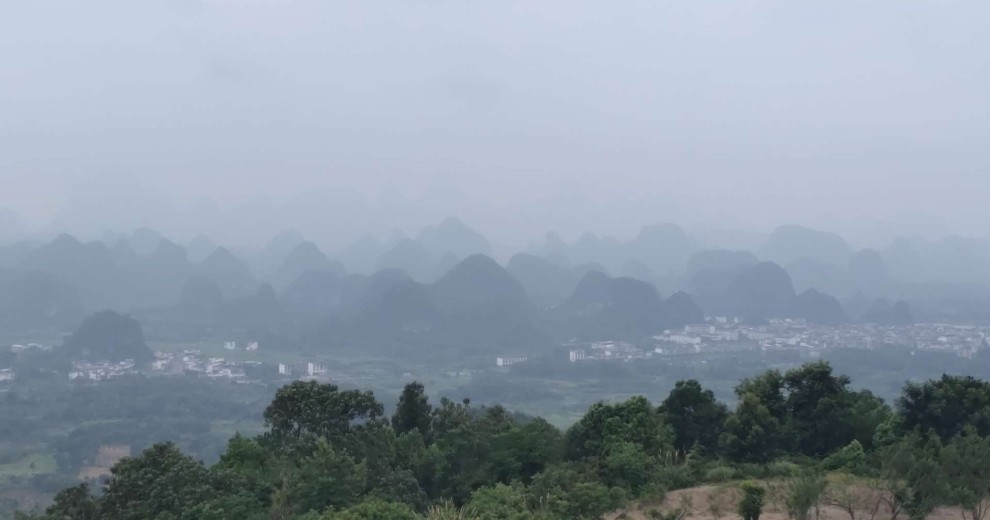 桂林又一千山图打卡点，开启停车收费了
