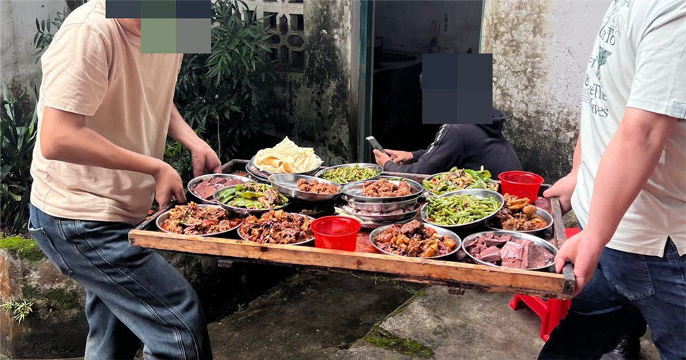 外甥結(jié)婚去吃席之感受農(nóng)村流水席的快樂(lè)