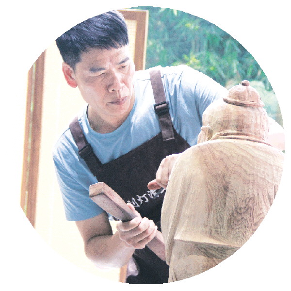 桂林木根雕在转型中新生