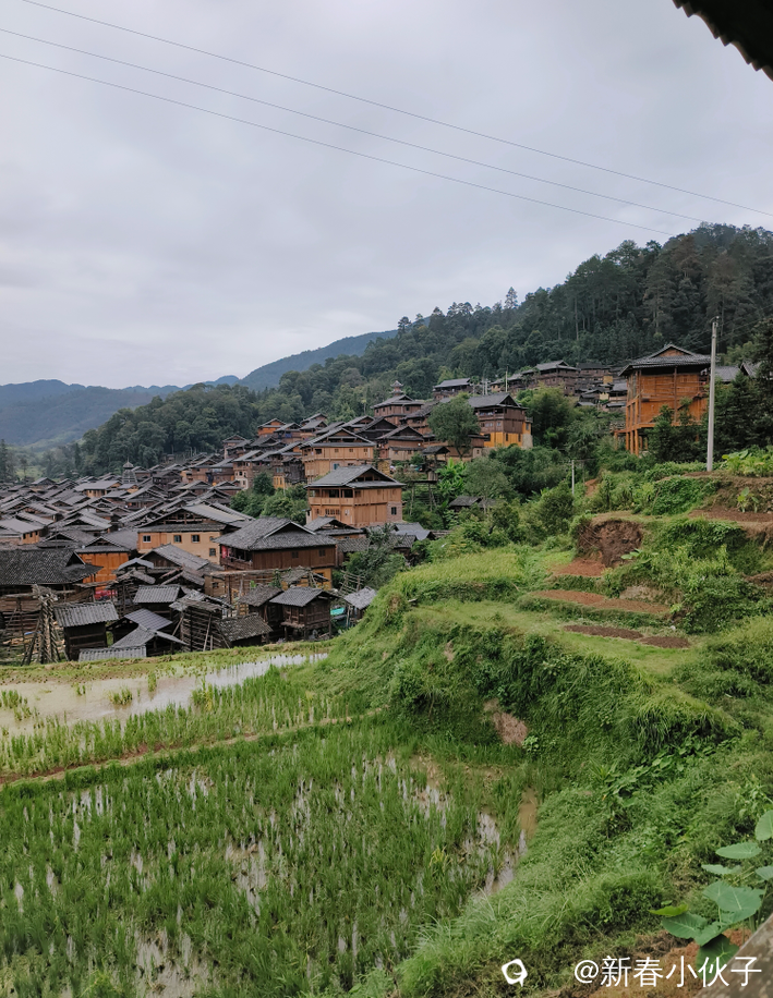 依山傍水的侗寨，民风淳朴